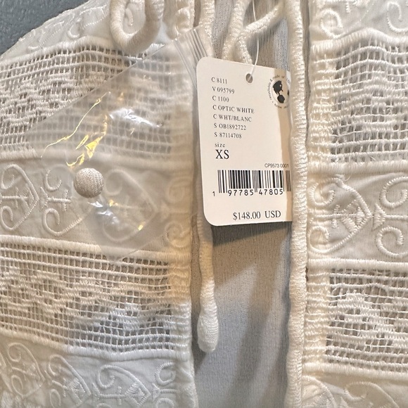 🆕 FREE PEOPLE It Takes Two Top in Optic White - Picture 12 of 12